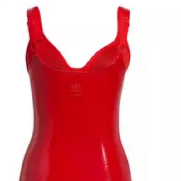 ❤️IVY PARK IVY HEART NWT red latex dress, XL, NWT/never opened! HARD TO FIND! - Picture 3 of 11